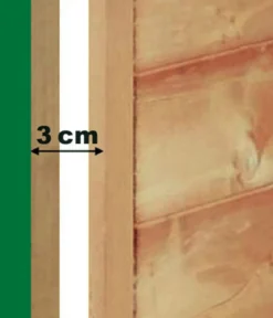 KERBL Kaninchenstall Tyrol Alpin, ca. B119/H119/T100 cm