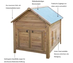 KERBL Kleintierstall, ca. B105/H108/T100 cm