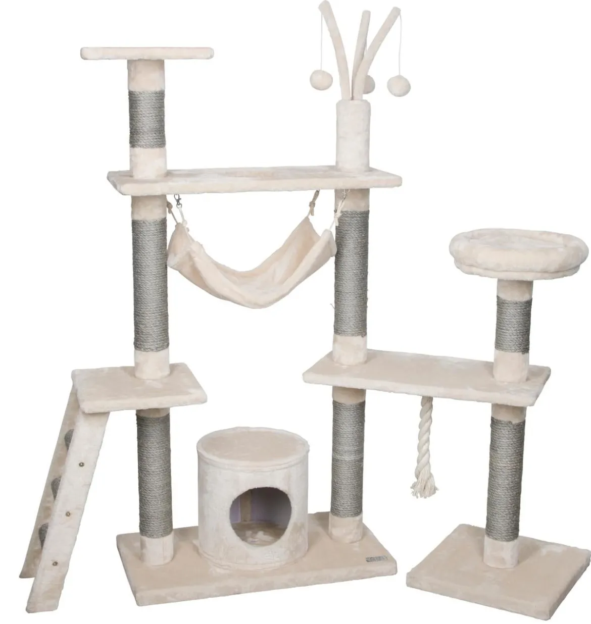 KERBL Kratzbaum Creativ Adventure, beige, ca. B140/H150/T50 cm