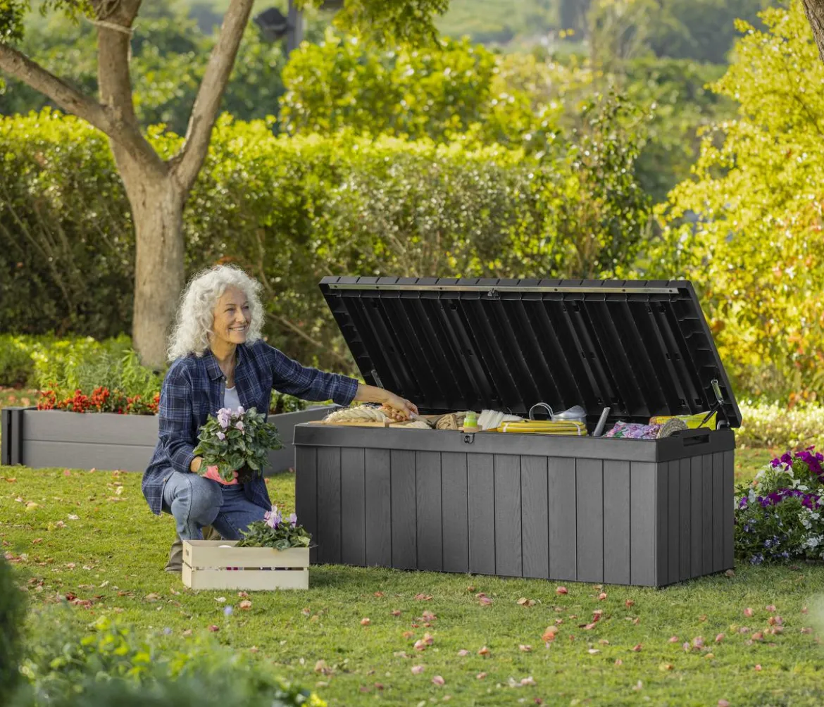 Keter Aufbewahrungsbox Darwin, ca. B142,5/H54,5/T65,3 cm