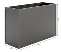 KGT Alu-Hochbeet 130, ca. B121/H77/T45 cm