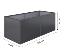 KGT Aluminium-Hochbeet, anthrazit
