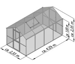 KGT Gewächshaus Aptasia IV, ESG/HKP