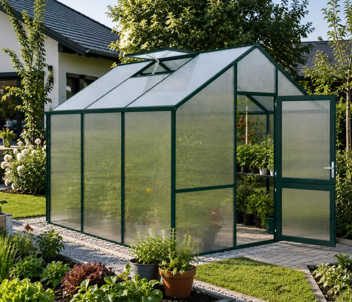 KGT Gewächshaus Dahlie III, ca. B297/H276/T323 cm