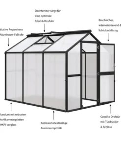 KGT Gewächshaus Galant III, HKP