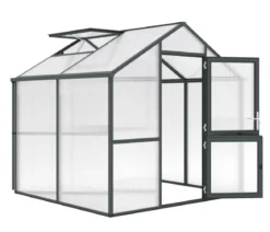 KGT Gewächshaus Iris II, ca. B233/H226/T217 cm