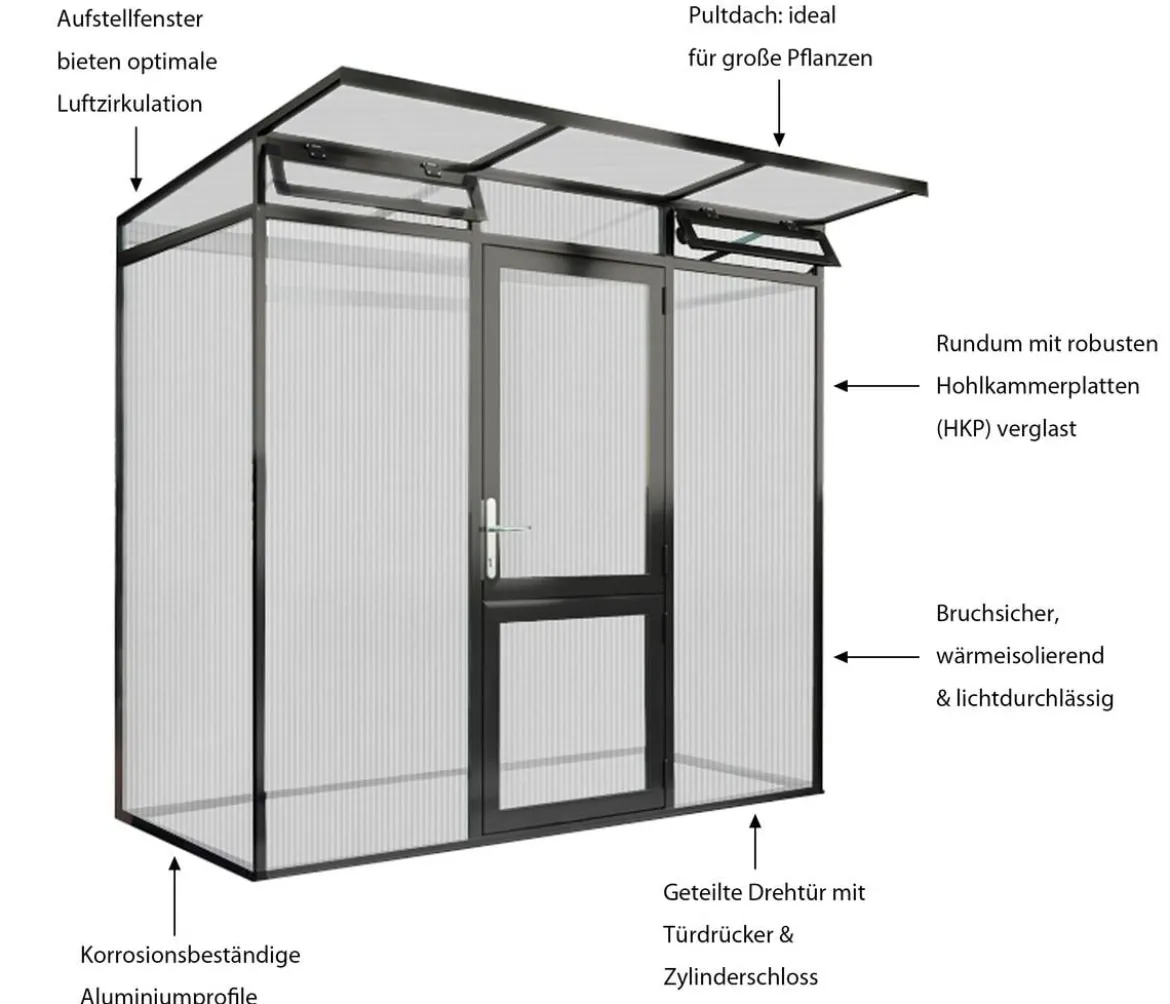 KGT Gewächshaus Linea I