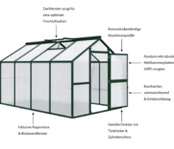 KGT Gewächshaus Novum IV, HKP