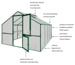 KGT Gewächshaus Orchidee III