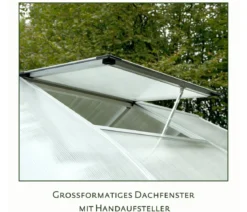 KGT Gewächshaus Rhodo III, ca. B227/H204/T227 cm
