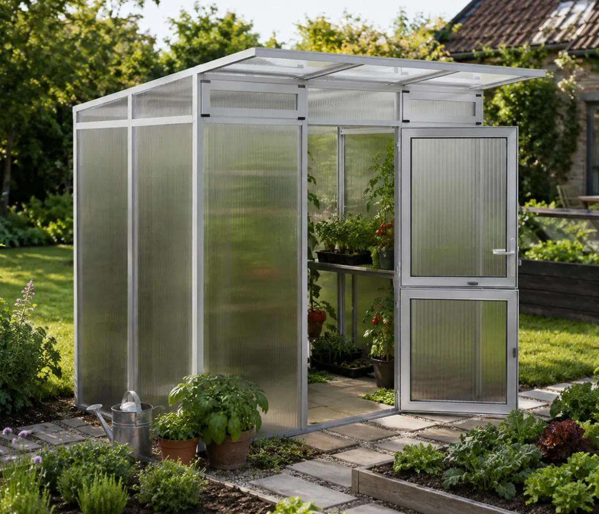 KGT Gewächshaus Santini Small, ca. B233/H215/T150 cm
