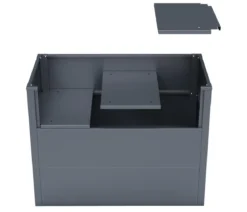 KGT Metall-Zwischenboden Urban Grow, anthrazit/grau