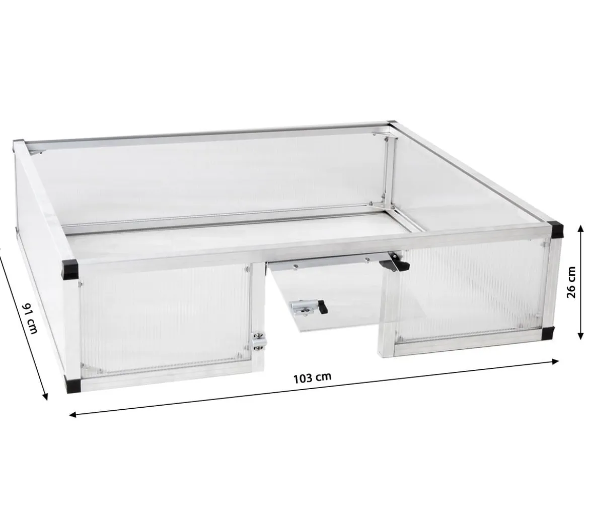 KGT Schildkröten-Unterbau für Frühbeet 100, ca. B103/H26/T91 cm