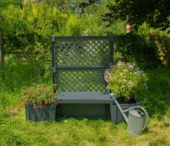 KHW Kunststoff-Gartenbank Kopenhagen