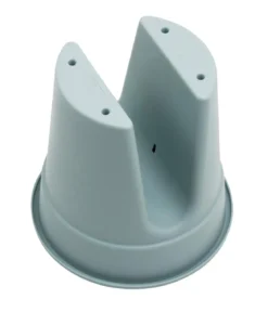 KHW Kunststoff-Geländertopf Flowerclip, rund, ca. Ø27/H27 cm, 3er-Set