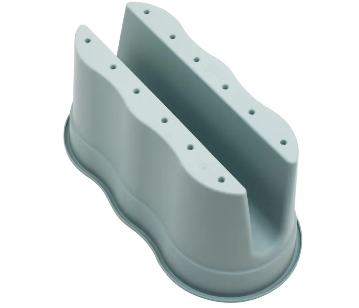 KHW Kunststoff-Geländertopf Flowerclip, ca. B57,5/H27/T27,7 cm, 2er-Set