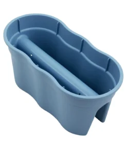 KHW Kunststoff-Geländertopf Flowerclip, ca. B57,5/H27/T27,7 cm, 2er-Set