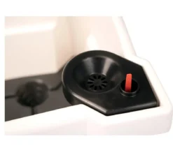 KHW Kunststoff-Pflanzkasten Calypso, inkl. Spalier und Rollen