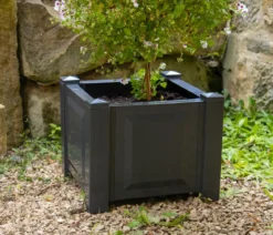 KHW Kunststoff-Pflanzkasten, ca. B43/H41/T43 cm
