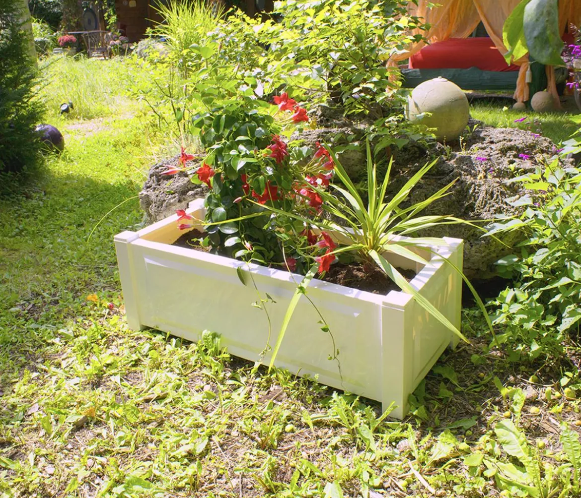 KHW Kunststoff-Pflanzkasten, ca. B100/H41/T43 cm