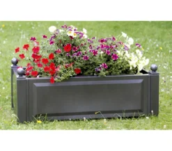 KHW Kunststoff-Pflanzkasten, ca. B100/H41/T43 cm