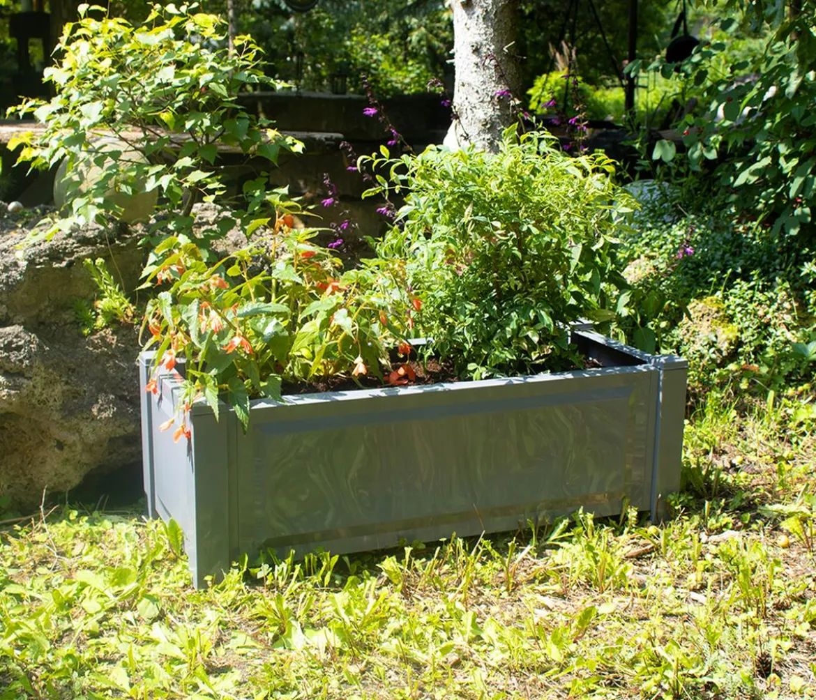 KHW Kunststoff-Pflanzkasten, ca. B100/H41/T43 cm