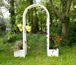 KHW Kunststoff-Rosenbogen, ca. B174/H207/T43 cm