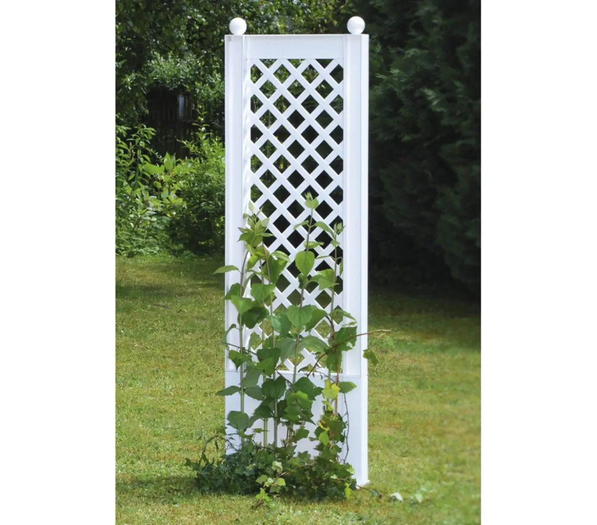 KHW Kunststoff-Spalier mit Erdspießen, ca. B43/H140/T6 cm