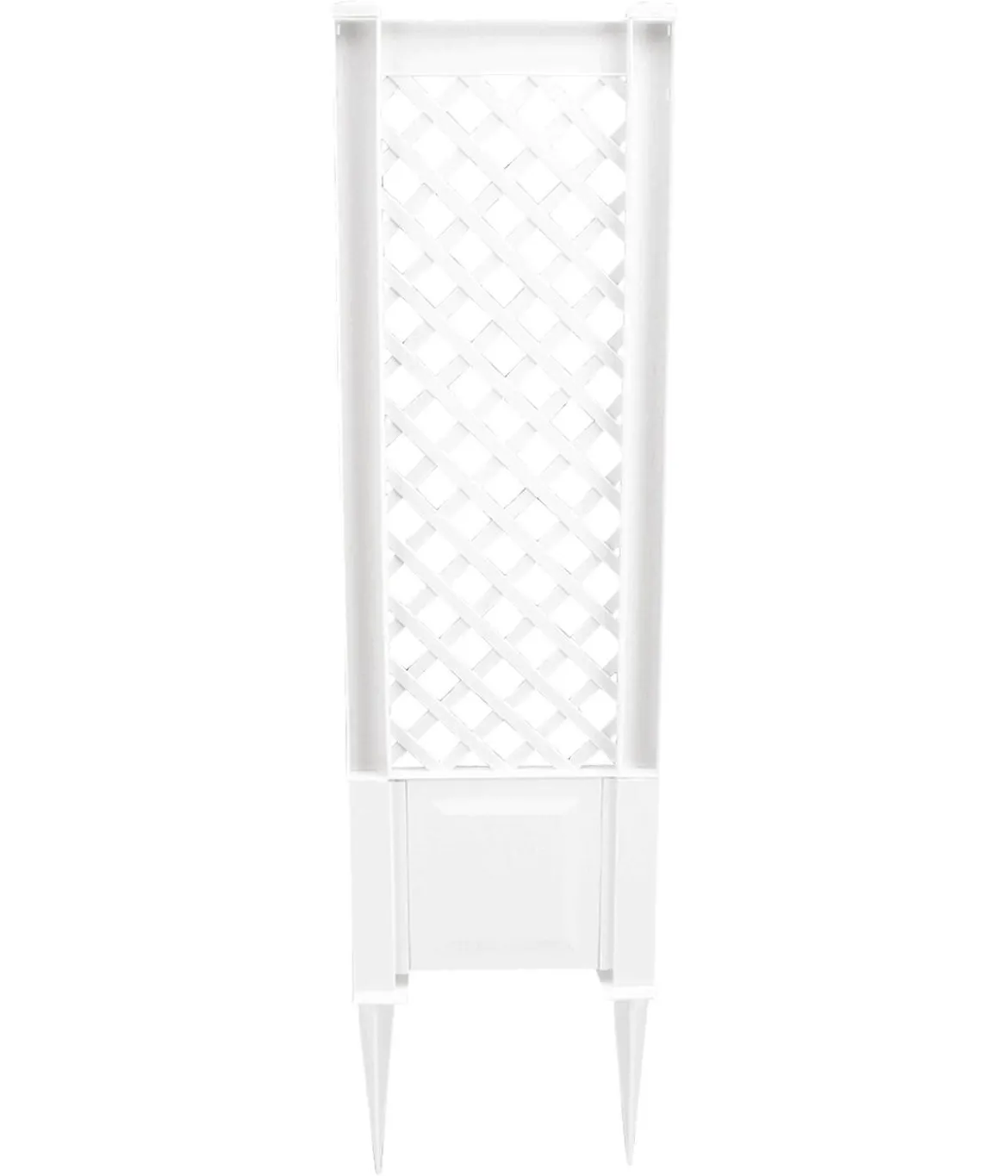 KHW Kunststoff-Spalier mit Erdspießen, ca. B43/H140/T6 cm