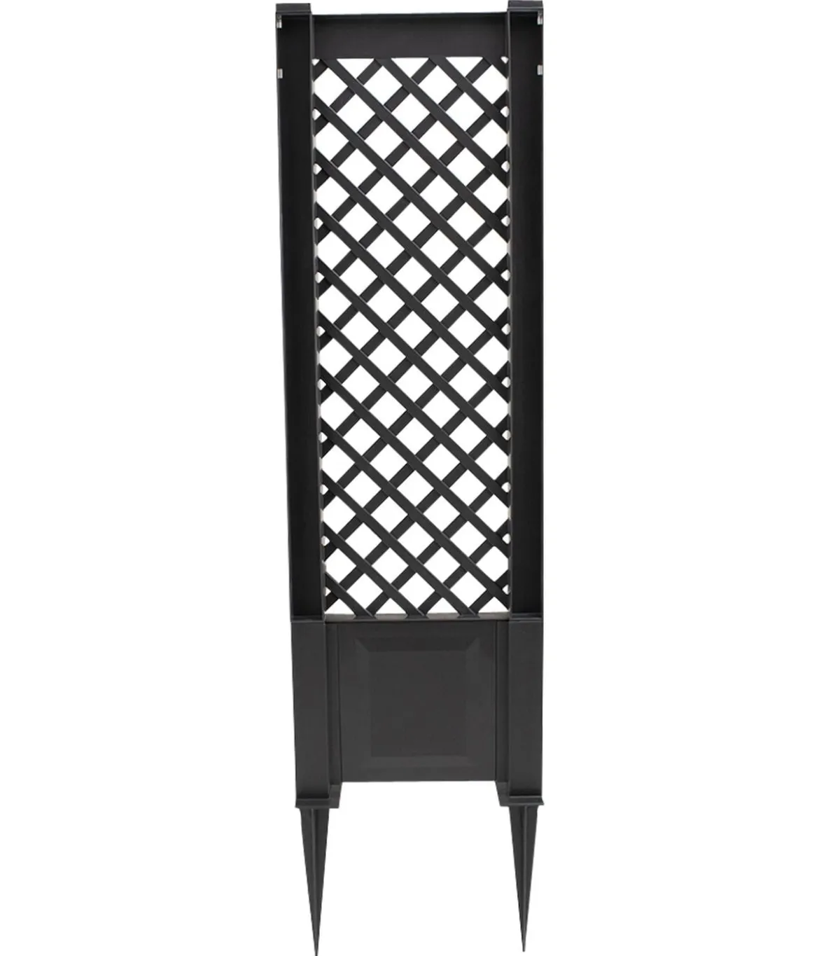 KHW Kunststoff-Spalier mit Erdspießen, ca. B43/H140/T6 cm