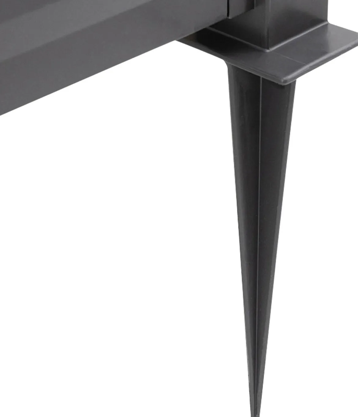 KHW Kunststoff-Spalier mit Erdspießen, ca. B43/H140/T6 cm