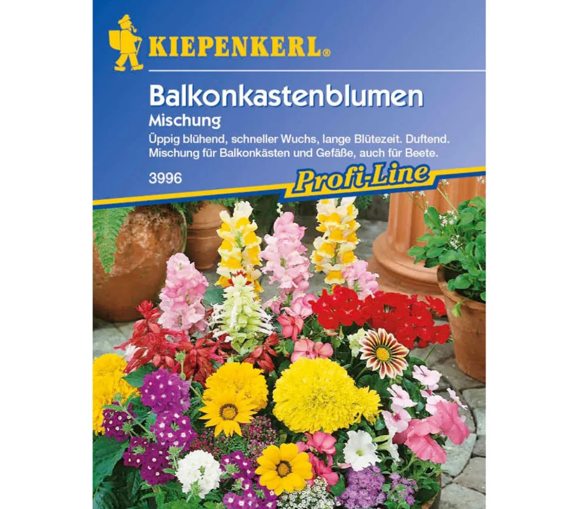 Kiepenkerl Saatgut Balkonkastenblumen Mix