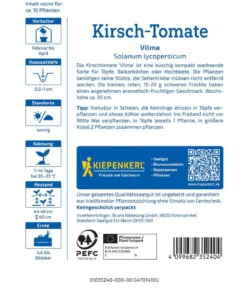 Kiepenkerl Saatgut Tomate 'Vilma'