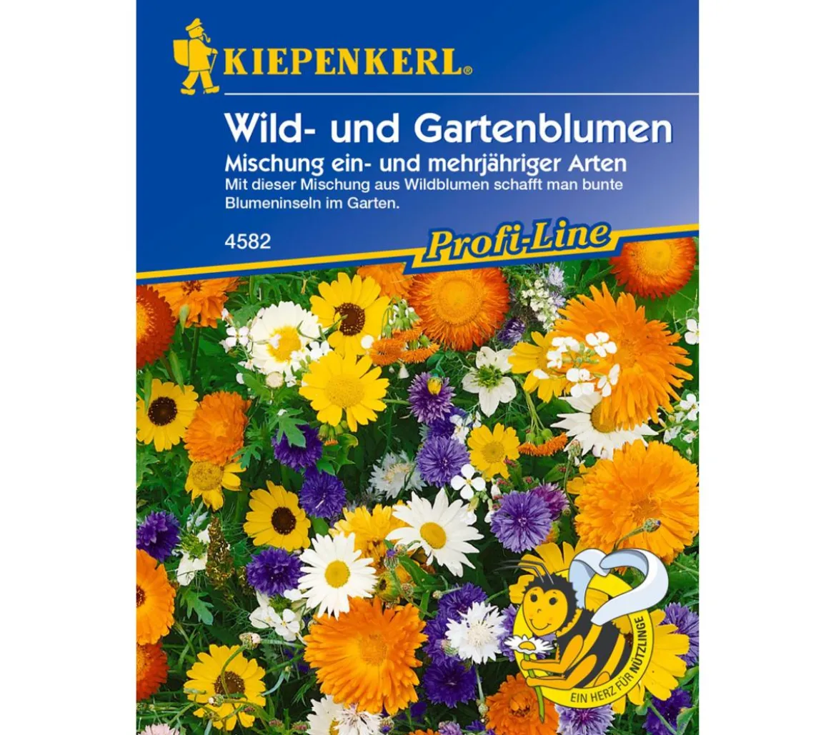Kiepenkerl Saatgut Wild- und Gartenblumen Mix