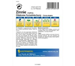 Kiepenkerl Saatgut Zinnie Oklahoma Mix