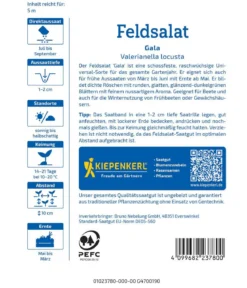 Kiepenkerl Samen Feldsalat 'Gala'