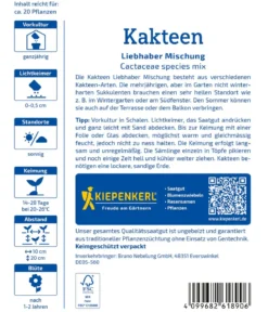 Kiepenkerl Samen Kakteen