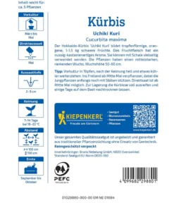 Kiepenkerl Samen Kürbis 'Uchiki Kuri'