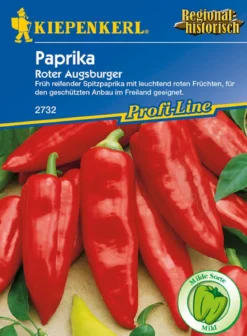 Kiepenkerl Samen Paprika 'Roter Augsburger'