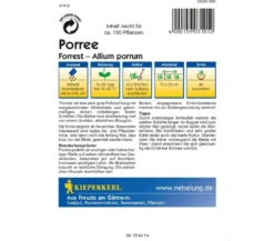 Kiepenkerl Samen Porree 'Forest'