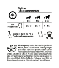KITEKAT® Nassfutter für Katzen Multipack Bunte Vielfalt in Sauce, Adult, 24 x 85 g