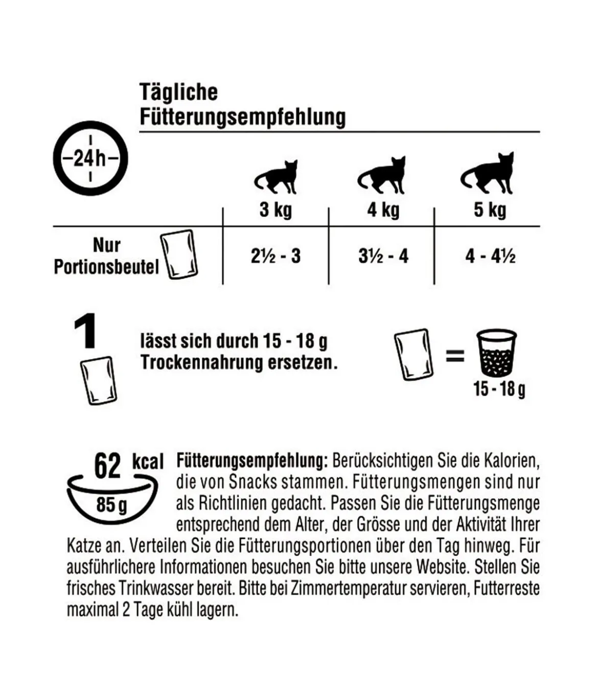 KITEKAT® Nassfutter für Katzen Multipack Bunte Vielfalt in Sauce, Adult, 48 x 85 g