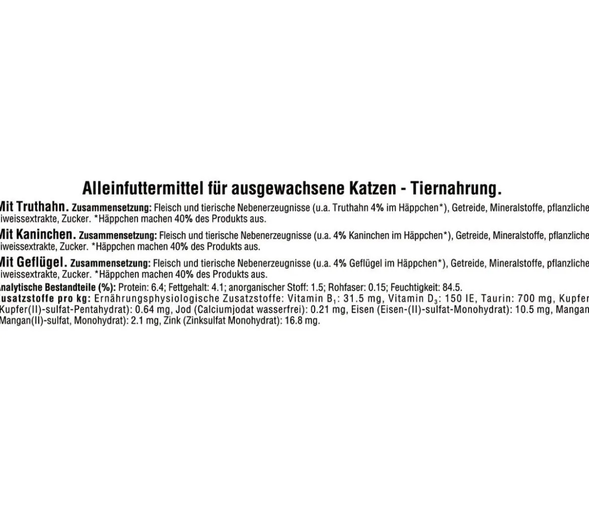 KITEKAT® Nassfutter für Katzen Multipack Landpicknick in Sauce, Adult, 48 x 85 g