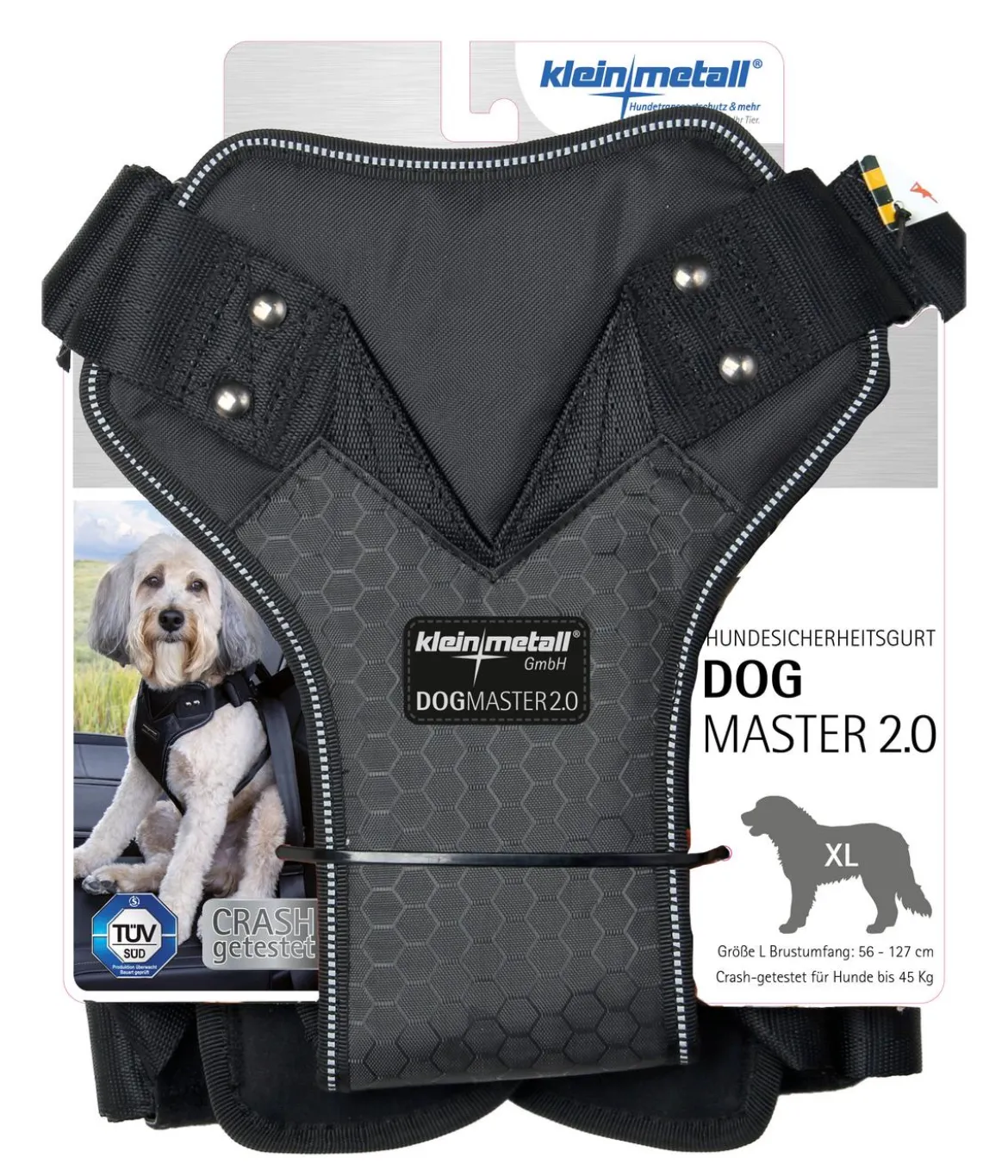 kleinmetall® Hundesicherheitsgurt Dogmaster 2.0