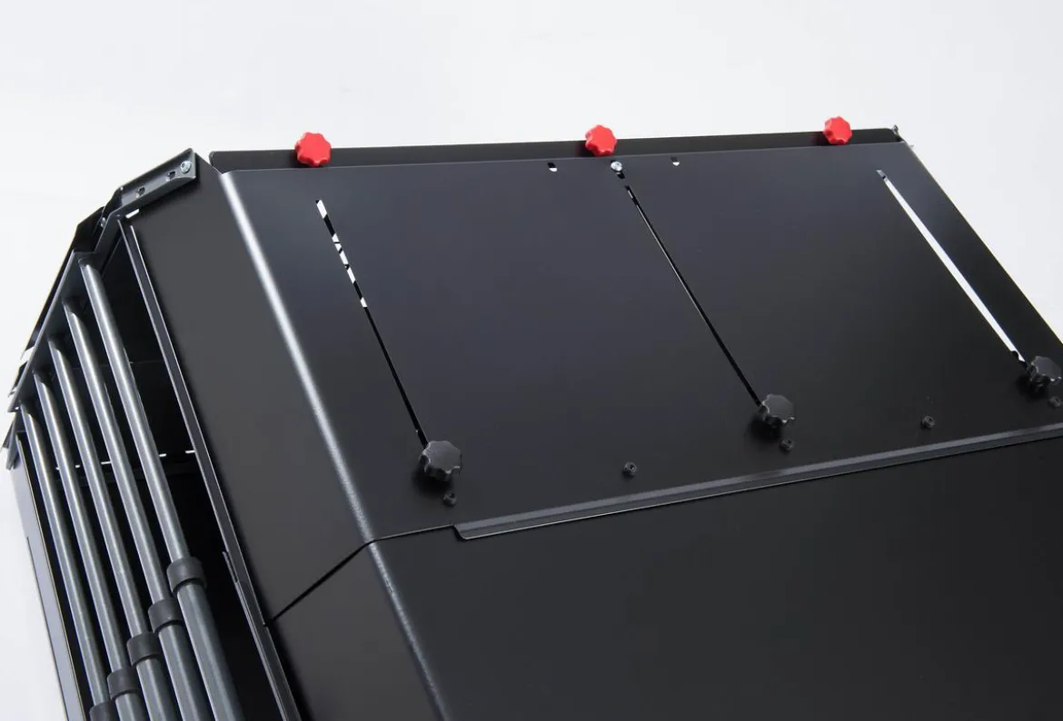 kleinmetall® Hundetransportbox VarioCage Doppelbox S, ca. B93/H59/T73-99 cm