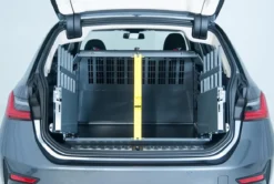 kleinmetall® Hundetransportbox VarioCage Doppelbox XL, ca. B99/H71,5/T81-103 cm