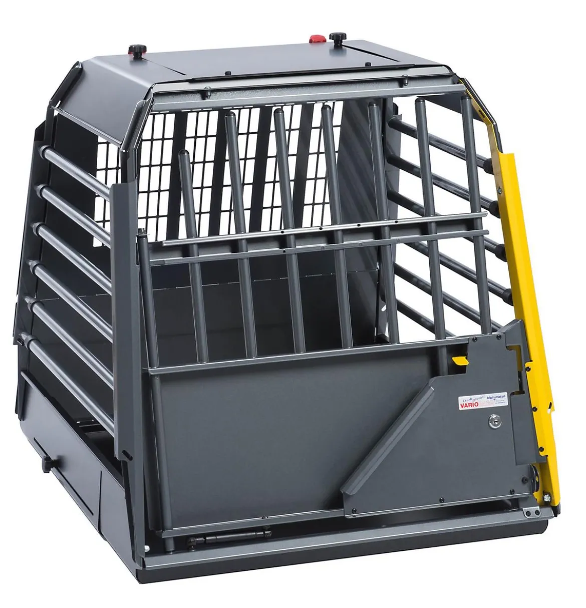 kleinmetall® Hundetransportbox VarioCage Einzelbox SLX, ca. B70/H71,5/T81-103 cm