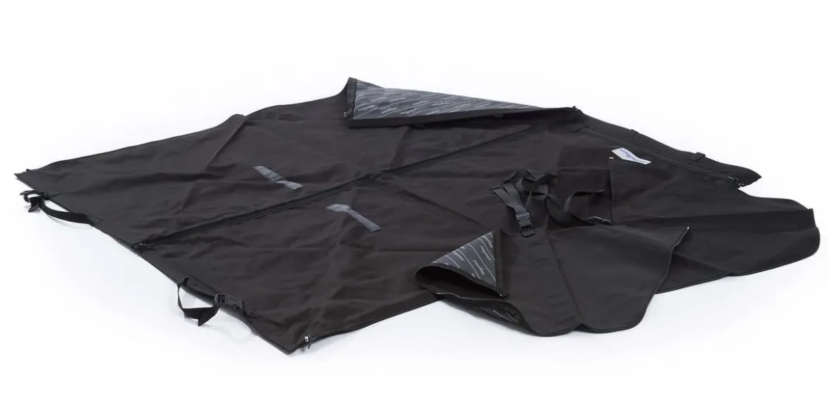 kleinmetall® Rücksitzbankschondecke Allside Classic, schwarz, ca. B145/H50/T140 cm
