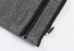 kleinmetall® Rücksitzschondecke Prestige, grau, ca. B155/H55/T140 cm