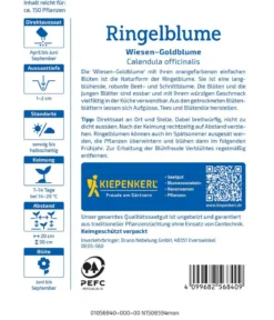 Kräuter-Ringelblumen, Saatgut von Kiepenkerl